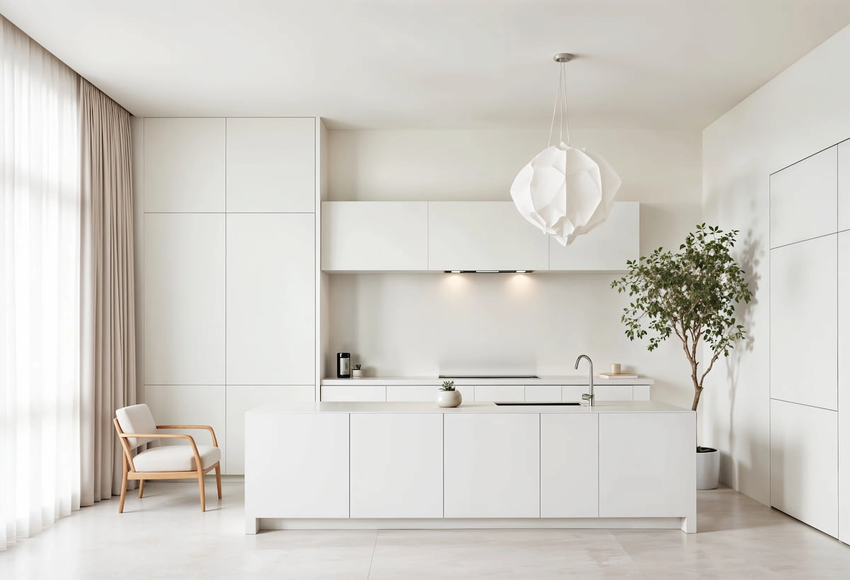 Model Dapur Minimalis Nuansa Putih